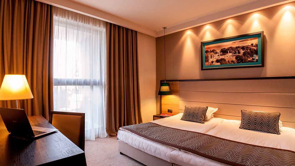 Astera Hotel & Spa With Free Private Beach Golden Sands Exterior foto