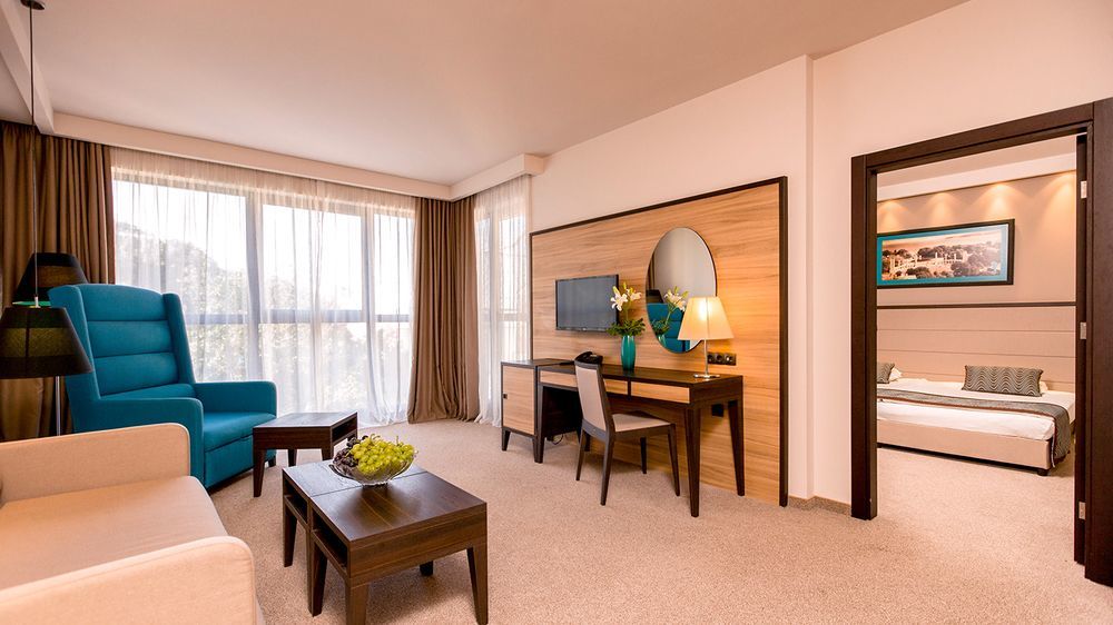 Astera Hotel & Spa With Free Private Beach Golden Sands Exterior foto