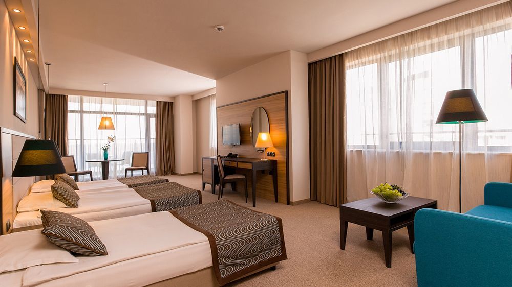 Astera Hotel & Spa With Free Private Beach Golden Sands Exterior foto