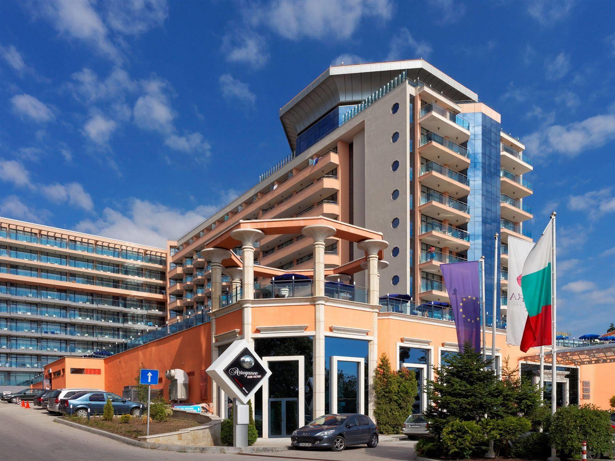 Astera Hotel & Spa With Free Private Beach Golden Sands Exterior foto